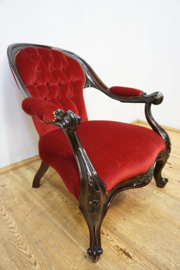 STARY NIESPOTYKANY FOTEL WYPOCZYNKOWY WYGODA LUDWIK FRANCJA PALISANDER