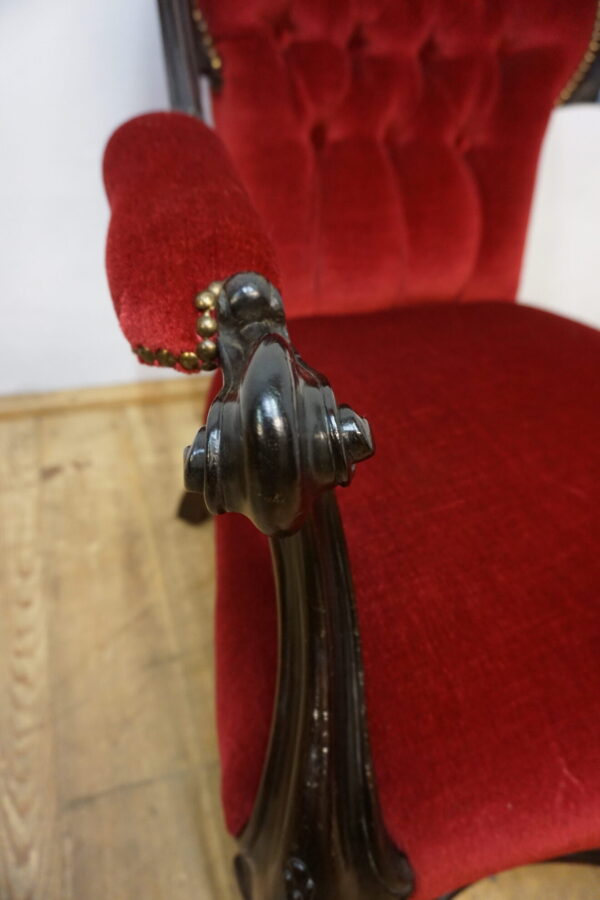 STARY NIESPOTYKANY FOTEL WYPOCZYNKOWY WYGODA LUDWIK FRANCJA PALISANDER