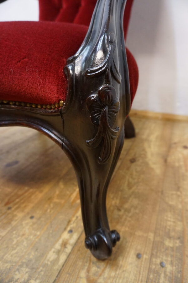 STARY NIESPOTYKANY FOTEL WYPOCZYNKOWY WYGODA LUDWIK FRANCJA PALISANDER