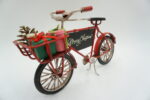 METALOWY MODEL ROWER MERRY CHRISTMAS DEKORACJA ŚWIĄTECZNA PREZENT