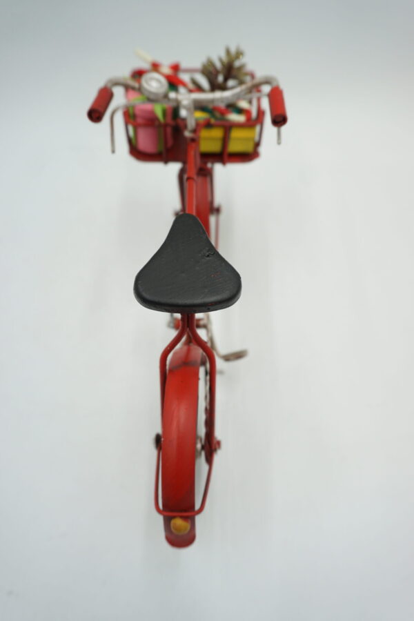 METALOWY MODEL ROWER MERRY CHRISTMAS DEKORACJA ŚWIĄTECZNA PREZENT