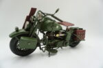 METALOWY MODEL MOTOR MOTOCYKL WOJSKOWY PREZENT