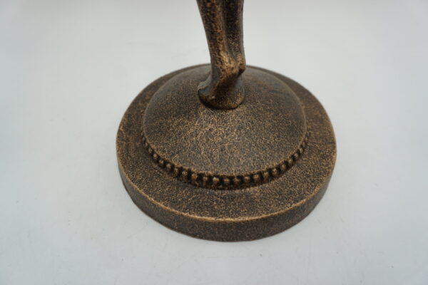 ŻELIWNA FIGURA ANIOŁ KOBIETA ZE SKRZYDŁAMI