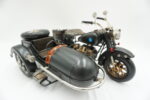 METALOWY MODEL MOTOCYKL WÓZEK BOCZNY