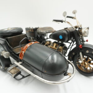 METALOWY MODEL MOTOCYKL WÓZEK BOCZNY