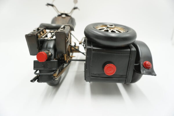 METALOWY MODEL MOTOCYKL WÓZEK BOCZNY