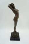 FIGURA Z BRĄZU AKT NAGA KOBIETA