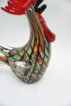 SZKŁO MURANO, FIGURA KOLOROWY KOGUT