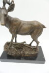 FIGURA Z BRĄZU MŁODY JELEŃ
