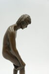 FIGURA Z BRĄZU AKT MĘSKI NAGI MĘŻCZYZNA