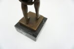 FIGURA Z BRĄZU AKT MĘSKI NAGI MĘŻCZYZNA