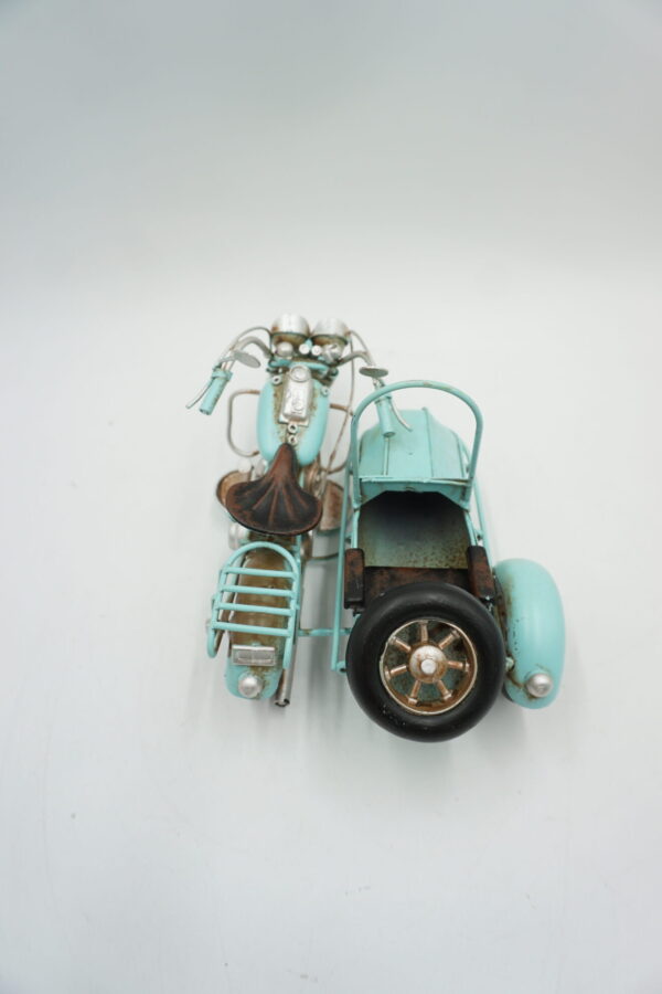 METALOWY MODEL MOTOCYKL MOTOS WÓZEK BOCZNY PREZENT