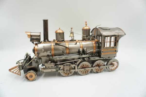 METALOWY MODEL POJAZD LOKOMOTYWA RETRO PREZENT
