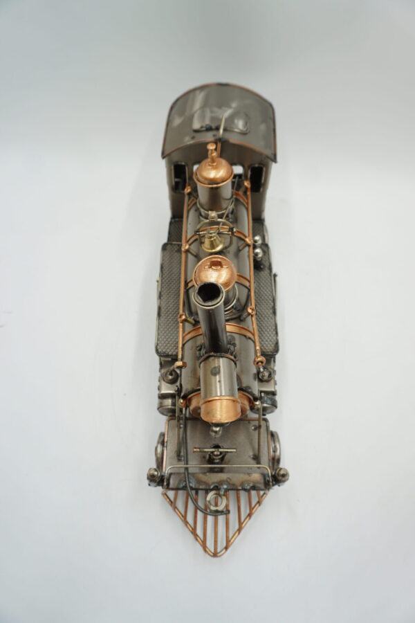 METALOWY MODEL POJAZD LOKOMOTYWA RETRO PREZENT