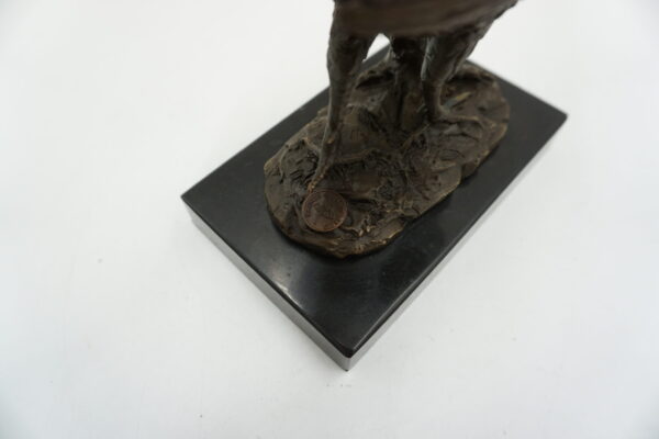 FIGURA Z BRĄZU BAŻANT