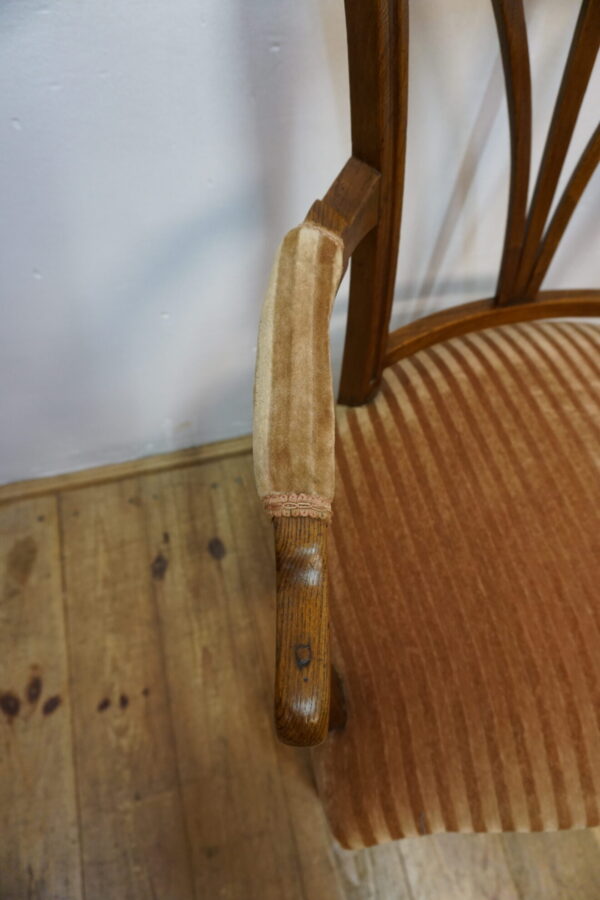 ZGRABNY FOTEL DO BIURKA DĄB