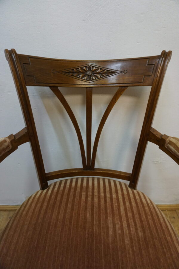 ZGRABNY FOTEL DO BIURKA DĄB