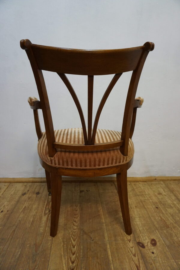 ZGRABNY FOTEL DO BIURKA DĄB