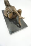 FIGURA Z BRĄZU AKT NAGA KOBIETA