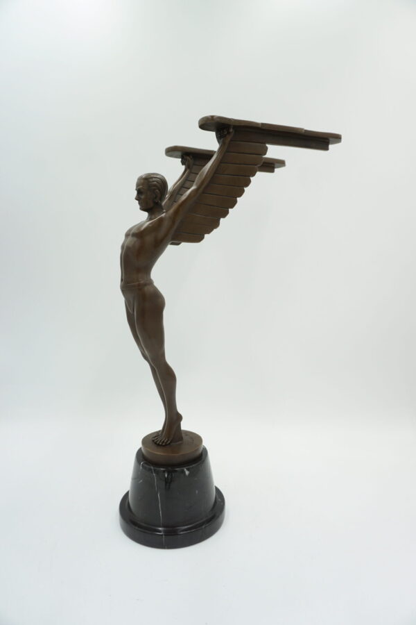 FIGURA Z BRĄZU IKAR IKARIUS MITOLOGIA