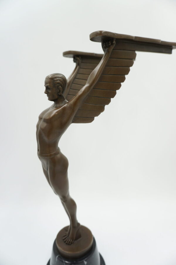 FIGURA Z BRĄZU IKAR IKARIUS MITOLOGIA