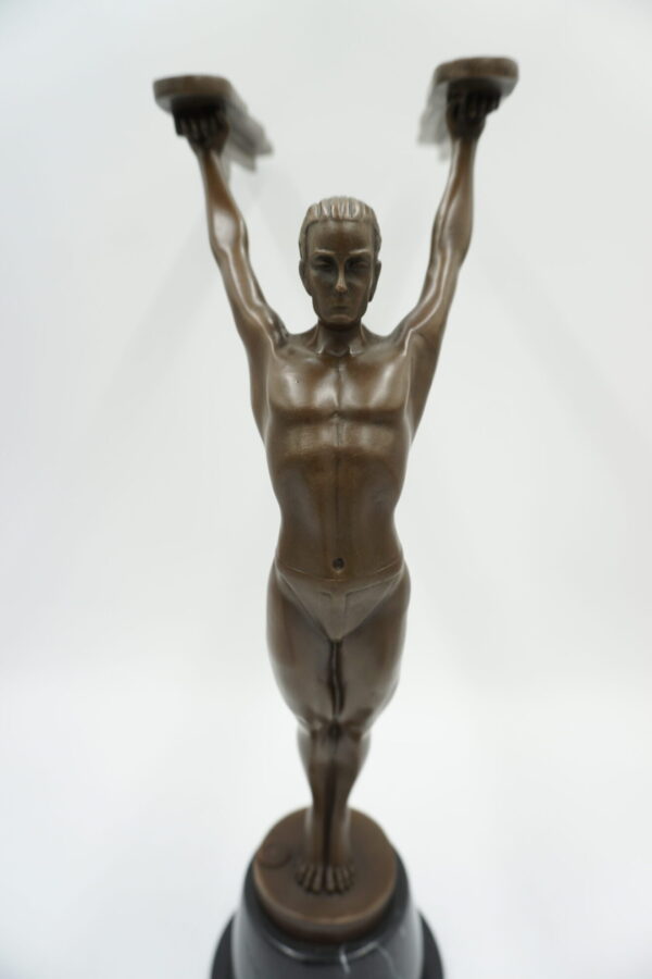 FIGURA Z BRĄZU IKAR IKARIUS MITOLOGIA