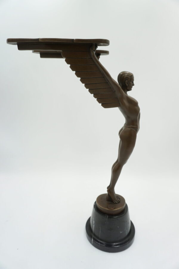 FIGURA Z BRĄZU IKAR IKARIUS MITOLOGIA