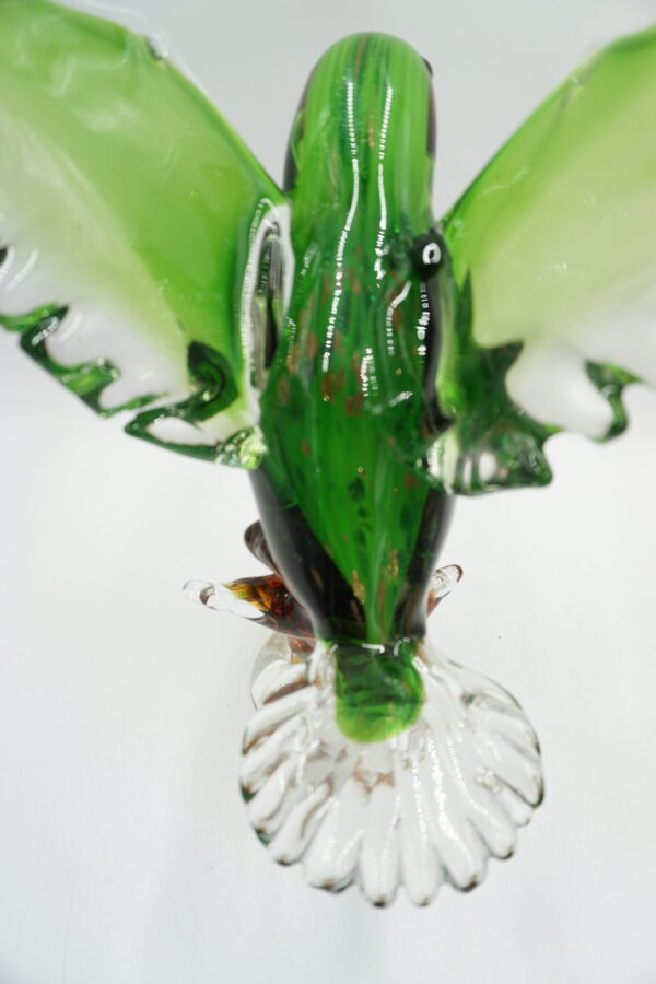 SZKLANA FIGURKA STYL MURANO KOLIBER