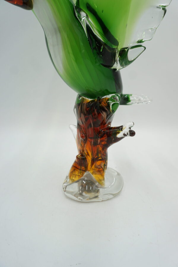 SZKLANA FIGURKA STYL MURANO KOLIBER