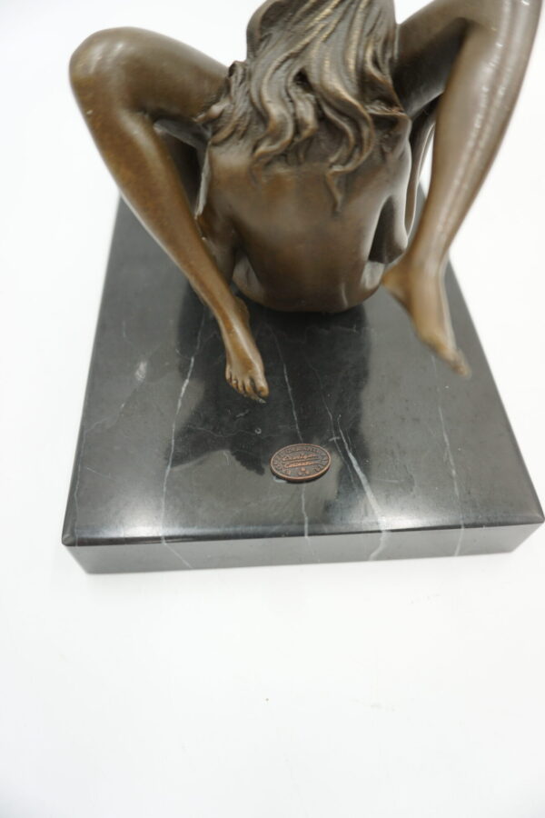 FIGURA Z BRĄZU AKT KOBIECY - LESBIJKI