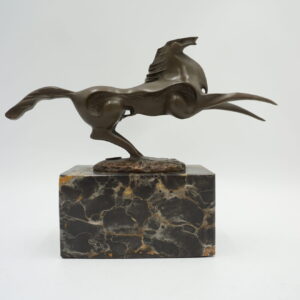 FIGURA Z BRĄZU KOŃ MODERNIZM