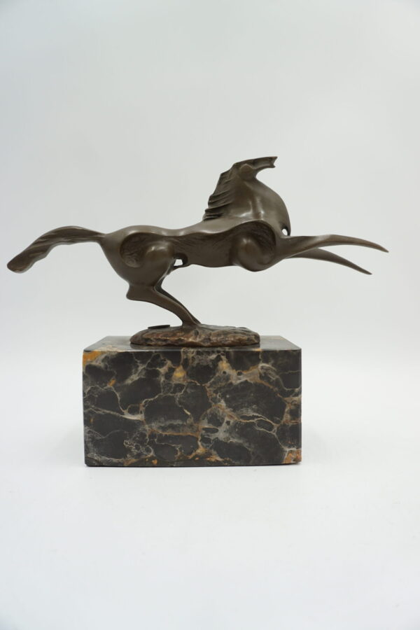 FIGURA Z BRĄZU KOŃ MODERNIZM