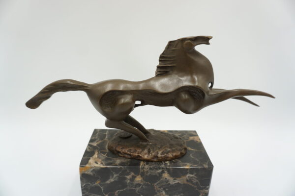 FIGURA Z BRĄZU KOŃ MODERNIZM