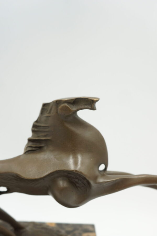 FIGURA Z BRĄZU KOŃ MODERNIZM