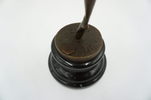 FIGURA Z BRĄZU BALRINA TANCERKA BALETNICA