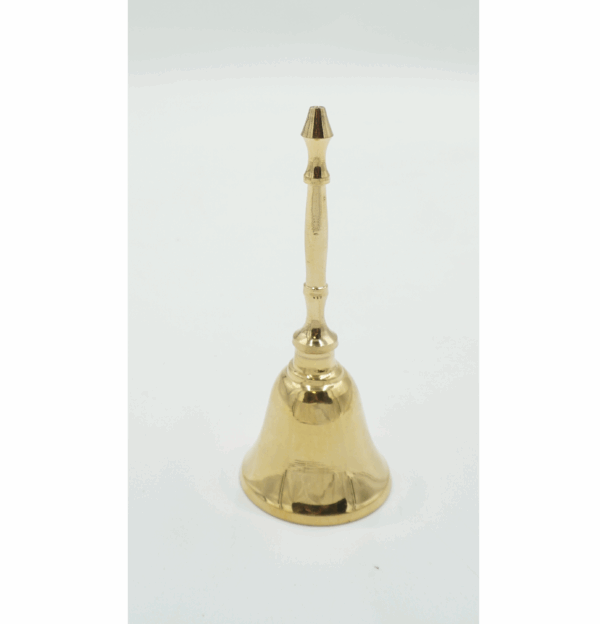 PIĘKNY MOSIĘŻNY DZWON DZWONECZEK