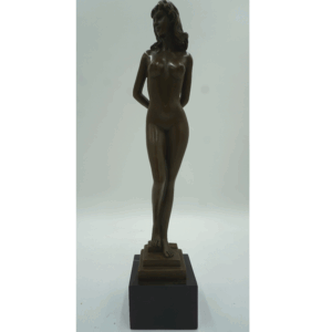 DUŻA FIGURA Z BRĄZU AKT NAGA KOBIETA