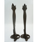 UROCZA PARA ŚWIECZNIKÓW Z BRĄZU