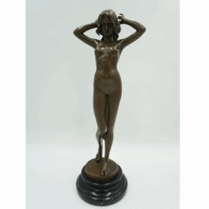 DUŻA FIGURA Z BRĄZU AKT NAGA KOBIETA