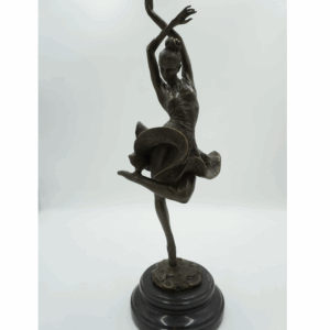 FIGURA Z BRĄZU TANCERKA FLAMENCO