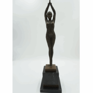 FIGURA Z BRĄZU KOBIETA TANCERKA