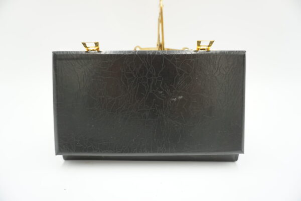 PIĘKNA WAGA SZALKOWA ZŁOTA Z ODWAŻNIKAMI Z ETUI