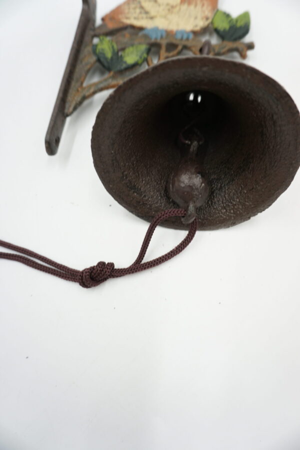 PIĘKNY ŻELIWNY DZWON DZWONECZEK SOWA