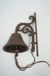 PIĘKNY ŻELIWNY DZWON DZWONECZEK RUSTYKALNY DOM I OGRÓD