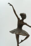 FIGURA Z BRĄZU BALERINA TANCERKA BALETNICA 45,5cm