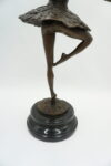 FIGURA Z BRĄZU BALERINA TANCERKA BALETNICA 45,5cm