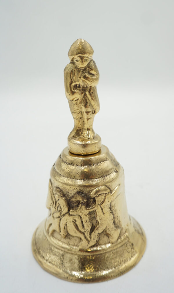 PIĘKNY MOSIĘŻNY DZWON DZWONECZEK