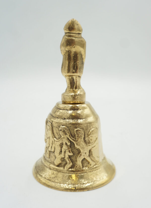 PIĘKNY MOSIĘŻNY DZWON DZWONECZEK