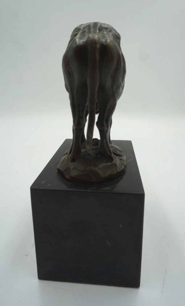 FIGURA Z BRĄZU BYK SIŁA GIEŁDA HOSSA