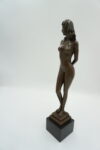 FIGURA Z BRĄZU AKT NAGA WYSOKA ZMYSŁOWA KOBIETA